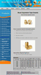 Mobile Screenshot of brass-expansion-type-inserts.brass-nuts-inserts.com