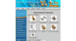 Desktop Screenshot of brass-inserts-for-thermoset.brass-nuts-inserts.com