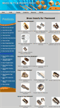 Mobile Screenshot of brass-inserts-for-thermoset.brass-nuts-inserts.com
