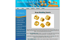 Desktop Screenshot of brass-moulding-inserts.brass-nuts-inserts.com