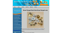 Desktop Screenshot of brass-flanged-back-nuts.brass-nuts-inserts.com
